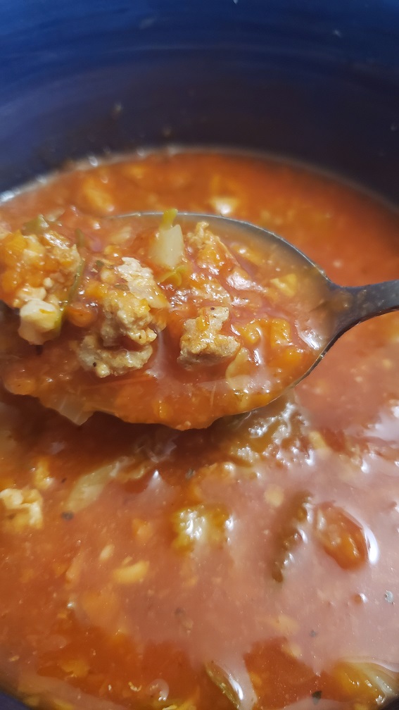 Insta-Pot Turkey Vegetable Soup