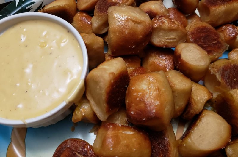 Beer Pretzel Nuggets and Beer Cheese
