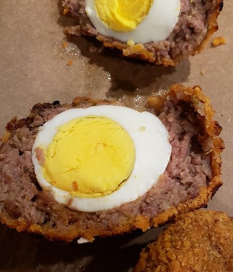 Air Fryer Cheez-it Scotch Eggs